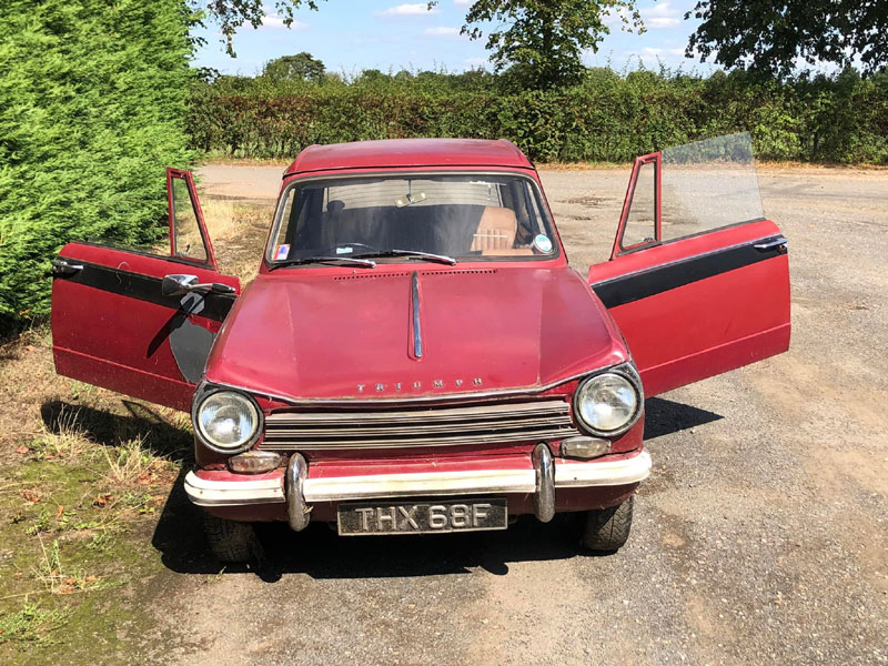 triumph herald 1968