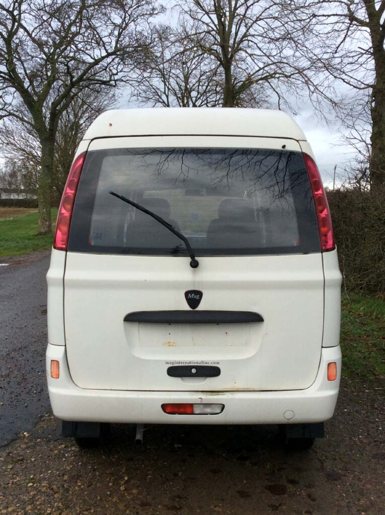 Mag Van Rear Door Closed