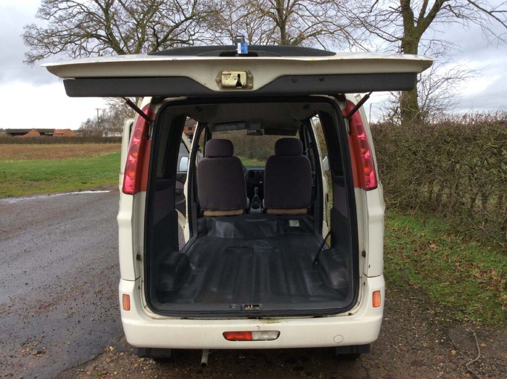 Mag Van Rear Door Open