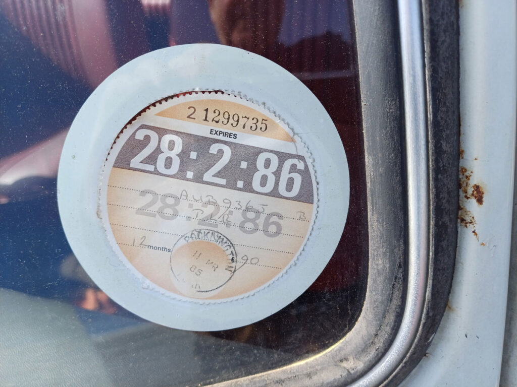 tax disc