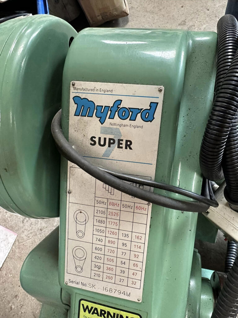 Myford Super 7 Lathe